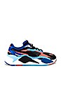 view 2 of 6 RS-X3 Level Up Sneaker in Puma Black & Hot Coral