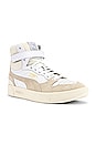 view 1 of 6 DEPORTIVAS DE CAÑA MEDIA SKY LX MID LUX in Puma White & Whisper White