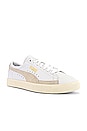 view 1 of 6 Basket 90680 Lux Sneaker in Puma White & Whisper White