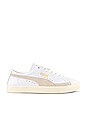 view 2 of 6 Basket 90680 Lux Sneaker in Puma White & Whisper White