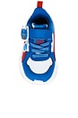 view 4 of 6 Toddler Trinity 2 Lt Transformers Sneaker in Racing Blue & For All Time Red