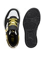 view 4 of 3 SNEAKERS REBOUND SLAM LO TRANSFORMERS in Puma White, Puma Black, & Bright Mango Yellow