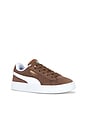 view 2 of 7 Kids Suede Classic Sneaker in Haute Coffee & Puma White
