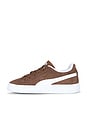 view 5 of 7 Kids Suede Classic Sneaker in Haute Coffee & Puma White