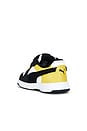 view 3 of 6 Toddler Rebound Slam Lo Transformers Sneaker in Puma White, Puma Black, & Bright Mango Yellow