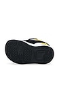 view 6 of 6 Toddler Rebound Slam Lo Transformers Sneaker in Puma White, Puma Black, & Bright Mango Yellow
