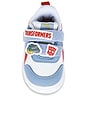 view 4 of 6 Toddler Multiflex 2 Sl Transformers Sneaker in Puma White, For All Time Red, & Chambray Blue