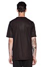 view 3 of 3 T-SHIRT GRAPHIQUE X VASHTIE TEE IN BLACK in Black