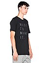 view 2 of 4 x Stampd Print Tee in Black