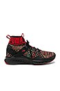 view 2 of 6 Ignite Evoknit Multicolor in Puma Black & High Risk Red