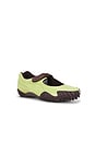 view 2 of 6 ZAPATILLA DEPORTIVA MOSTRO FEY CROS in Pistachio Green & Chocolate Brown