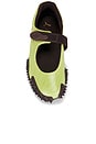 view 4 of 6 ZAPATILLA DEPORTIVA MOSTRO FEY CROS in Pistachio Green & Chocolate Brown