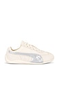 view 1 of 6 Speedcat Premium Sneaker in Frosted Ivory & Matte Silver