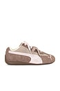 view 1 of 6 Speedcat Brushed Luxe Sneakers in Mouse Gray & Gum