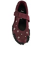 view 4 of 5 ZAPATO PLANO MOSTRO FEY STUDS in Dark Jasper & Puma Black