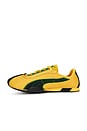 view 5 of 6 H-Street Jamaica Sneaker in Yellow Sizzle & Archive Green