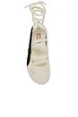 view 4 of 7 X Ros&eacute; Speedcat Ballet Flat in Warm White, Puma Black & Frosty Pink