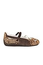view 1 of 6 Speedcat Wild Ballet Flat in Chocolate & Warm White