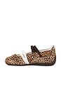 view 5 of 6 Speedcat Wild Ballet Flat in Chocolate & Warm White