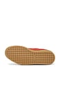 view 6 of 7 X Danielle Cathari Suede Fuzzy Sneaker in Mars Red