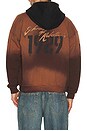 view 4 of 5 Rebellious Apple Hoodie in Brown