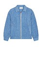 view 4 of 5 CHAQUETA DENIM CUT THROUGH in Blue