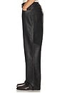 view 2 of 6 Leather Pants in Black