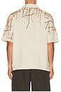 view 2 of 5 CAMISETA LINO ROOTED EMBROIDERY in Beige