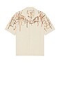 view 4 of 5 CAMISETA LINO ROOTED EMBROIDERY in Beige