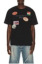 view 1 of 4 Luggage Tag Pas Tee in Black