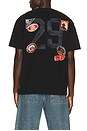 view 2 of 4 Luggage Tag Pas Tee in Black