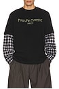 view 1 of 4 Metropolitan Long Sleeve Tee in Black