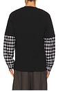 view 2 of 4 Metropolitan Long Sleeve Tee in Black