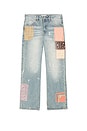 view 7 of 7 Tapestry Chalk Jeans in Vintage Light Blue