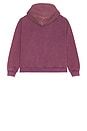 view 2 of 4 Found Motif Zip Up Hoodie in Vintage Purple