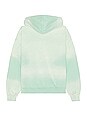 view 2 of 3 Bleached Logo Pullover Hoodie in Blue