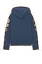 view 2 of 4 Patchwork Hoodie in Blue