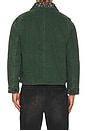 view 2 of 5 Jockey Club Embroidered Work Jacket in Vintage Forest