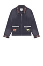 view 4 of 5 Horse Equine Work Jacket in Vintage Navy