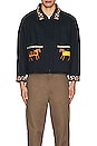 view 4 of 4 Horse Jacket in Navy