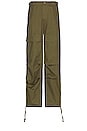 view 3 of 4 Twill Cargo Pant in Olive