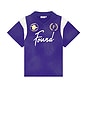view 1 of 5 Found Premier League Jersey in Eggplant & Cream