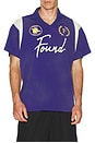 view 4 of 5 Found Premier League Jersey in Eggplant & Cream