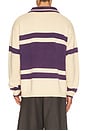 view 2 of 5 Knit Jersey in Cream & Purple