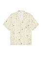 view 1 of 3 Multi Floral Camp Shirt in Cream