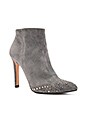 view 2 of 5 Embellished Bootie in Suede Grey