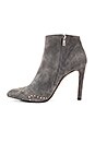 view 5 of 5 Embellished Bootie in Suede Grey