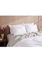 view 3 of 3 LINEN ピローケース in White