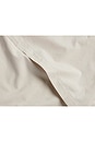 view 2 of 3 Percale Pillowcase Set in Bone