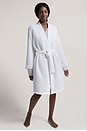 view 2 of 3 Waffle Robe in White